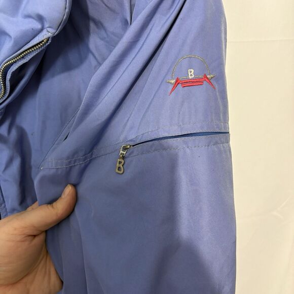 VTG Bogner One Piece Zip Periwinkle Blue Ski Snow Suit Size 6 Retro Made In USA - Picture 7 of 16